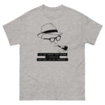 "Je me sens toujours liégeois où que je me trouve." Simenon – Tee-shirt