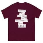 "Londres, Paris, New-York... Liège" Tee-shirt – Image 5