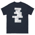 "Londres, Paris, New-York... Liège" Tee-shirt – Image 6