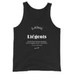"Liégeois... Dieu vivant" Débardeur – Image 3