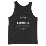 "Liégeois... Dieu vivant" Débardeur