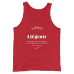 "Liégeois... Dieu vivant" Débardeur – Image 4