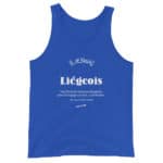 "Liégeois... Dieu vivant" Débardeur – Image 6