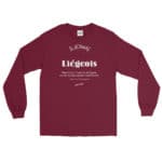 “Liégeois... Dieu vivant” Manches longues – Image 3