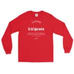 “Liégeois... Dieu vivant” Manches longues – Image 6