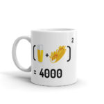 "Chope et mitraillette au Carré" Mug