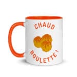 "Chaud boulette !" Mug coloré – Image 4