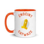 "Ènocint Catwaze" Mug coloré – Image 4