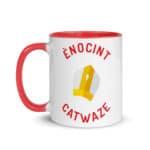 "Ènocint Catwaze" Mug coloré – Image 5