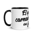 "Et qwè chal, carnaval ou festival ?" Mug coloré – Image 6