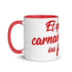 "Et qwè chal, carnaval ou festival ?" Mug coloré