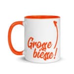 "Grosse bièsse !" Mug coloré – Image 3