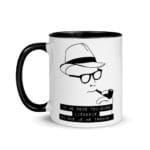 "Je me sens toujours liégeois où que je me trouve." Simenon - Mug coloré – Image 2