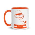 "Je me sens toujours liégeois où que je me trouve." Simenon - Mug coloré – Image 4