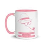"Je me sens toujours liégeois où que je me trouve." Simenon - Mug coloré