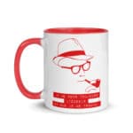 "Je me sens toujours liégeois où que je me trouve." Simenon - Mug coloré – Image 5