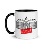 "Le Palais des Princes-Évêques" Mug coloré – Image 4
