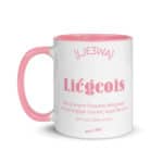 "Liégeois... Dieu vivant" Mug coloré – Image 6