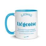 "Liégeoise... Déesse de la Création" Mug coloré – Image 4