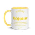 "Liégeoise... Déesse de la Création" Mug coloré – Image 6