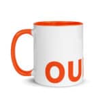 "Oufti !" Mug coloré – Image 2