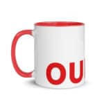 "Oufti !" Mug coloré – Image 4