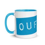 "Oufti !" Mug coloré – Image 2