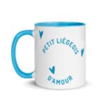 "Petit liégeois d'amour" Mug coloré – Image 2