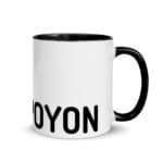 "P'tit poyon" Mug coloré – Image 8