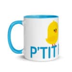 "P'tit poyon" Mug coloré – Image 3
