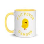 "P'tit poyon d'amour" Mug coloré