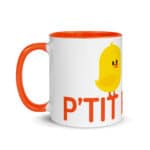 "P'tit poyon" Mug coloré – Image 4