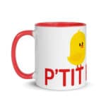 "P'tit poyon" Mug coloré – Image 2