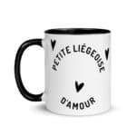 "Petite liégeoise d'amour" Mug coloré