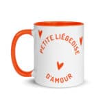 "Petite liégeoise d'amour" Mug coloré – Image 5