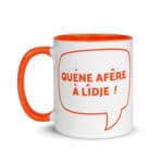 "Quéne afêre à Lîdje !" Mug coloré – Image 4