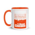 "The usual chicons" Mug coloré – Image 5
