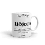 "Liégeois... Dieu vivant" Mug – Image 2