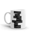 "Londres, Paris, New-York... Liège" Mug