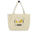 "Chope et mitraillette au Carré" Shopping bag éco-friendly