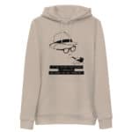 "Je me sens toujours liégeois où que je me trouve." Simenon - Sweat à capuche éco-friendly – Image 3