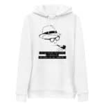 "Je me sens toujours liégeois où que je me trouve." Simenon - Sweat à capuche éco-friendly – Image 5