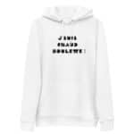 "J'suis chaud boulette !" Sweat à capuche éco-friendly – Image 4