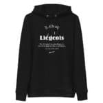 "Liégeois... Dieu vivant" Sweat à capuche éco-friendly