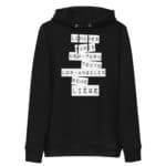 "Londres, Paris, New-York... Liège" Sweat à capuche éco-friendly – Image 3