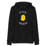 "P'tite poyète" Sweat à capuche éco-friendly – Image 2