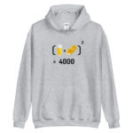 "Chope et mitraillette au Carré" Sweat à capuche – Image 6