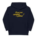 "Et qwè chal, carnaval ou festival ?" Sweat à capuche éco-friendly enfant – Image 4