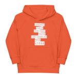 "Londres, Paris, New-York... Liège" Sweat à capuche éco-friendly enfant – Image 3