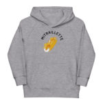 "Mitraillette" Sweat à capuche éco-friendly enfant – Image 4